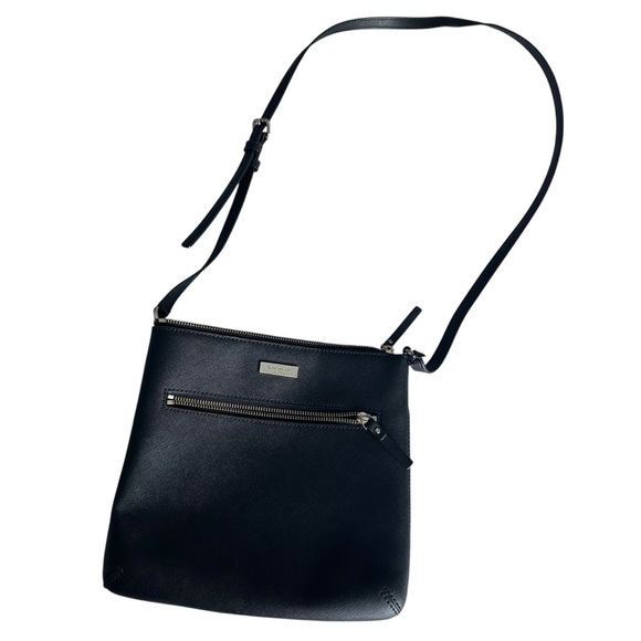 kate spade Handbags - Kate Spade 100% Leather Black Crossbody Bag